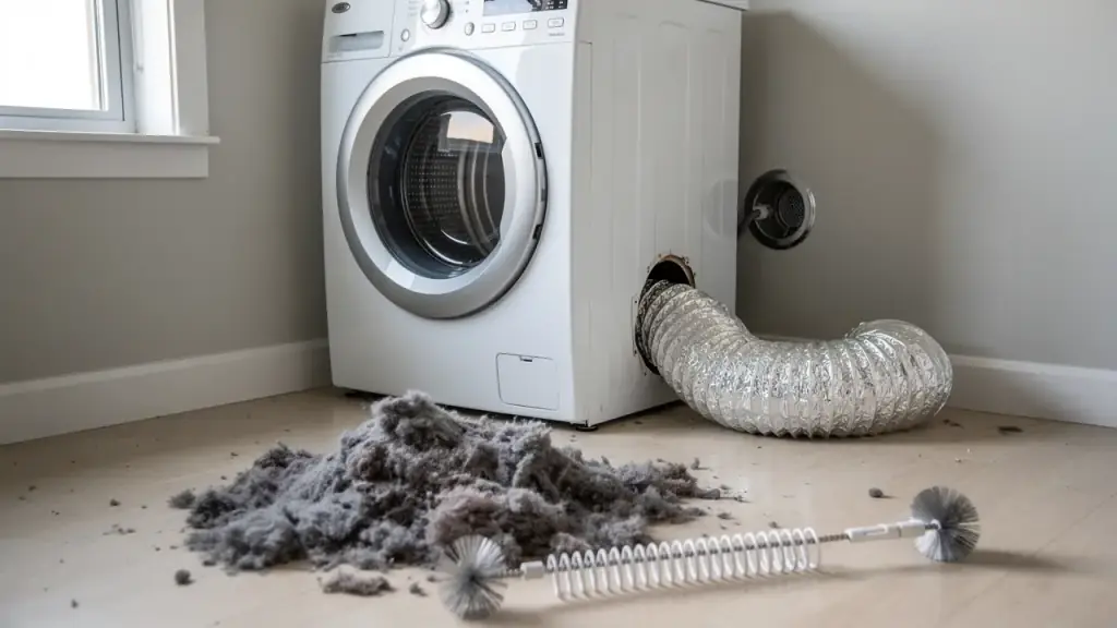 Dryer Vent Lint and Fire Risk: Signs It's Time to Clean